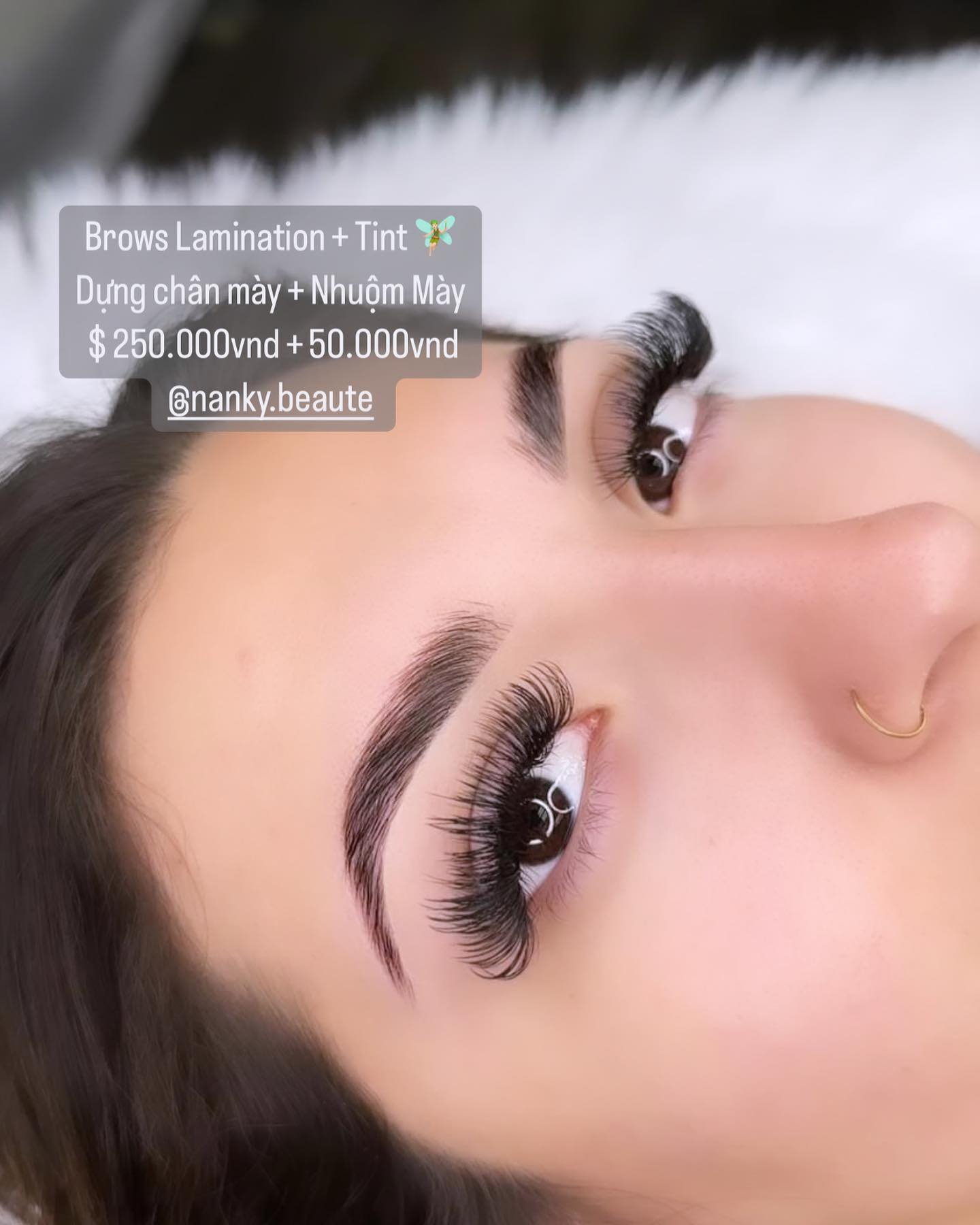 Tác phẩm nối mi mới tại Nanky Beauty Quận 2