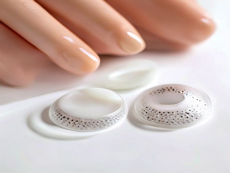 Under-eye tape used during eyelash extension application for eye protection