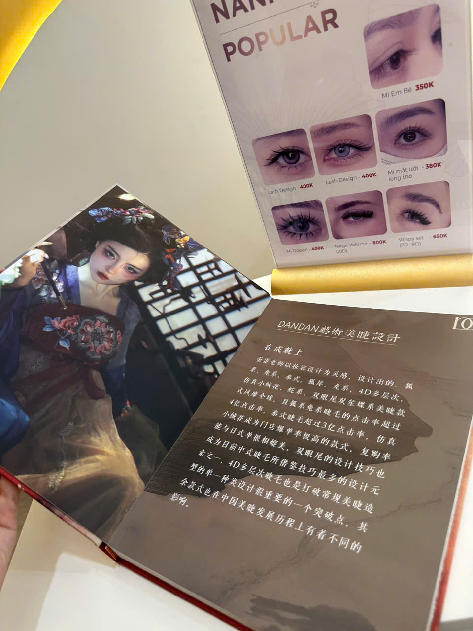 Mẫu mi thiết kế Douyin tại Nanky Beauty